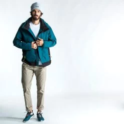 Tribord Blouson De Voile - Veste De Pluie Sailing 500 Homme Pétrole Jaune -Pêche en mer Magasin blouson de voile veste de pluie sailing 500 homme petrole jaune 3