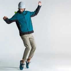 Tribord Blouson De Voile - Veste De Pluie Sailing 500 Homme Pétrole Jaune -Pêche en mer Magasin blouson de voile veste de pluie sailing 500 homme petrole jaune 4