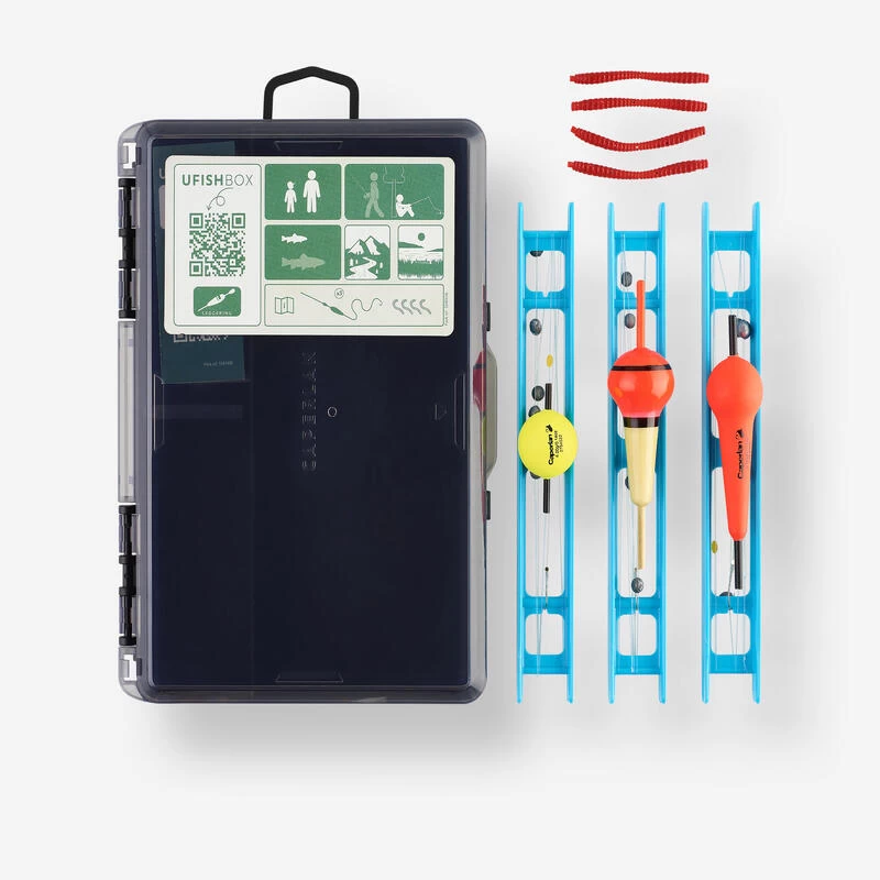 BOITE DECOUVERTE DE LA PÊCHE - UFISH BOX LEDGERING/FLOTTEUR 1 BOITE DECOUVERTE DE LA PÊCHE - UFISH BOX LEDGERING/FLOTTEUR