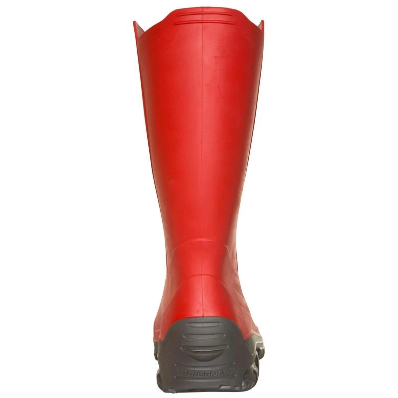 BOTTILLONS LEGER PVC ROUGE INVERNESS 100 FEMME 5 BOTTILLONS LEGER PVC ROUGE INVERNESS 100 FEMME – Image 5