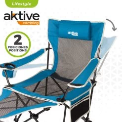 Chaise Longue Pliante De Camping Aktive 9 Chaise Longue Pliante De Camping Aktive -Pêche en mer Magasin chaise longue pliante de camping aktive 2