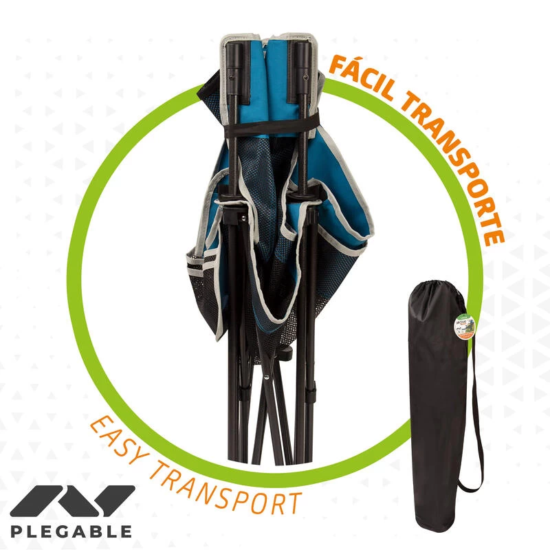 Chaise Longue Pliante De Camping Aktive 5 Chaise Longue Pliante De Camping Aktive – Image 5