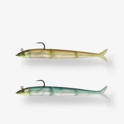 COMBO Leurres Souples Slug SLUGEELO 160 Ayu/Bleu