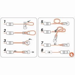ELASTIQUE PLEIN 2,5 MM 6M -Pêche en mer Magasin elastique plein 25 mm 6m 3