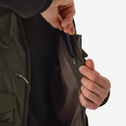 GILET De Pêche 500 Kaki -Pêche en mer Magasin gilet de peche 500 kaki 7