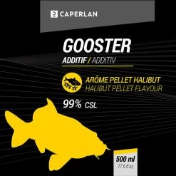 GOOSTER ADDITIV LIQUIDE PELLET HALIBUT 500ML -Pêche en mer Magasin gooster additiv liquide pellet halibut 500ml 2