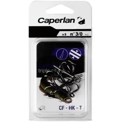 HAMEÇON TRIPLE PÊCHE DU SILURE CF HK T N° 3 -Pêche en mer Magasin hamecon triple peche du silure cf hk t n 3 3
