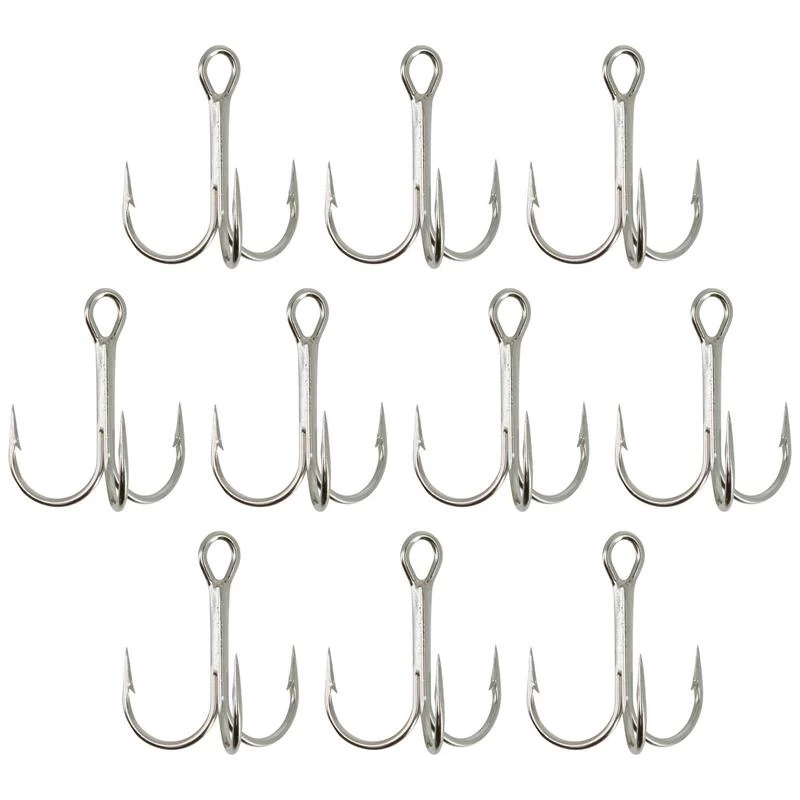 HAMEÇON TRIPLE PÊCHE HOOK TRIPLE NICKEL 2 HAMEÇON TRIPLE PÊCHE HOOK TRIPLE NICKEL – Image 2