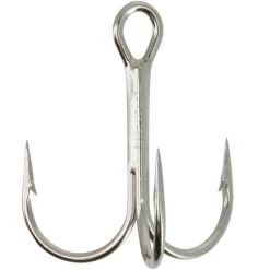 HAMEÇON TRIPLE PÊCHE HOOK TRIPLE NICKEL 8 HAMEÇON TRIPLE PÊCHE HOOK TRIPLE NICKEL -Pêche en mer Magasin hamecon triple peche hook triple nickel 2