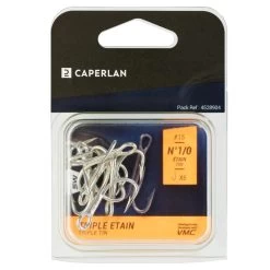 Hameçon TRIPLE TIN Pêche En Mer -Pêche en mer Magasin hamecon triple tin peche en mer 2