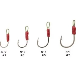 HAMECONS ASSIST HOOK POISSON NAGEUR CUILLERE TRUITE ASHK 4 HAMECONS ASSIST HOOK POISSON NAGEUR CUILLERE TRUITE ASHK -Pêche en mer Magasin hamecons assist hook poisson nageur cuillere truite ashk 1