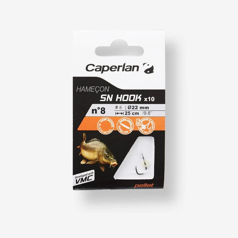 Hameçons Montés Carpe Au Coup Spéciale Pellets SN HOOK PELLETS 1 Hameçons Montés Carpe Au Coup Spéciale Pellets SN HOOK PELLETS