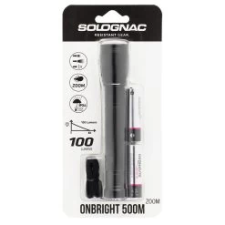 Lampe Torche Chasse 100 Lumens Zoom Noir -Pêche en mer Magasin lampe torche chasse 100 lumens zoom noir 9