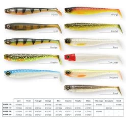 LEURRE SOUPLE BROCHET SHAD ROGEN 120 BLANC X2 -Pêche en mer Magasin leurre souple brochet shad rogen 120 blanc x2 1