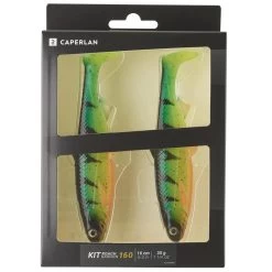 LEURRE SOUPLE SHAD ROACH 160 FIRETIGER -Pêche en mer Magasin leurre souple shad roach 160 firetiger 1