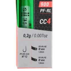 LIGNE MONTEE POUR LA PECHE DE LA CARPE AU COUP PF-RL900 CC4 0,2g -Pêche en mer Magasin ligne montee pour la peche de la carpe au coup pf rl900 cc4 02g 2