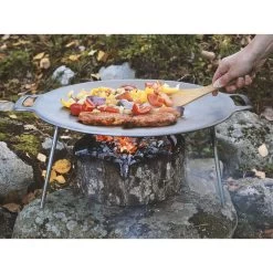 Muurikka Griddle Pan Avec Pieds - 48 Cm -Pêche en mer Magasin muurikka griddle pan avec pieds 48 cm 3