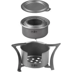 Origin Outdoors Multi-Cuisinière En Titane - Bushcraft Titan -Pêche en mer Magasin origin outdoors multi cuisiniere en titane bushcraft titan 6