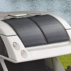 PANNEAU SOLAIRE FLEXIBLE 100W - RANDONNÉE CARAVANING CAMPING - ECOFLOW -Pêche en mer Magasin panneau solaire flexible 100w randonnee caravaning camping ecoflow 3