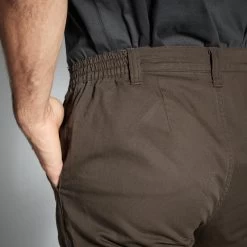 PANTALON CARGO RESISTANT STEPPE 300 MARRON -Pêche en mer Magasin pantalon cargo resistant steppe 300 marron 8