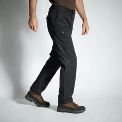 PANTALON CARGO RESISTANT STEPPE 300 NOIR -Pêche en mer Magasin pantalon cargo resistant steppe 300 noir 3
