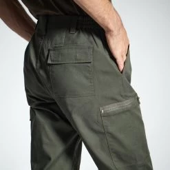 PANTALON CARGO RESISTANT STEPPE 300 VERT -Pêche en mer Magasin pantalon cargo resistant steppe 300 vert 4