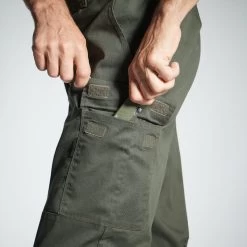 PANTALON CARGO RESISTANT STEPPE 300 VERT -Pêche en mer Magasin pantalon cargo resistant steppe 300 vert 7