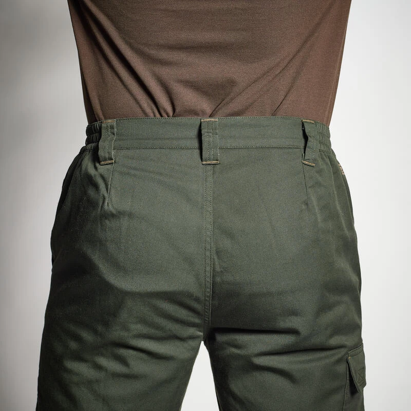 PANTALON CHASSE CHAUD VERT 100 5 PANTALON CHASSE CHAUD VERT 100 – Image 5