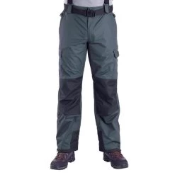 Pantalon De Pêche Imperméable 500 Gris -Pêche en mer Magasin pantalon de peche impermeable 500 gris 2