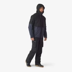 Pantalon De Pêche Imperméable Homme - FT 500 WPF Noir -Pêche en mer Magasin pantalon de peche impermeable homme ft 500 wpf noir 7