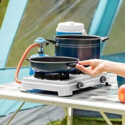 Campingaz Réchaud 2 Feux Camping Cook -Pêche en mer Magasin rechaud 2 feux camping cook 4
