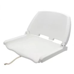 SIÈGE PILOTE RABATTABLE BLANC