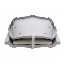 SIÈGE PILOTE RABATTABLE COUSSIN GRIS -Pêche en mer Magasin siege pilote rabattable coussin gris 3