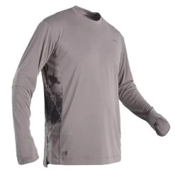 Tee-shirt De Pêche Anti-UV 500 Gris -Pêche en mer Magasin tee shirt de peche anti uv 500 gris 5