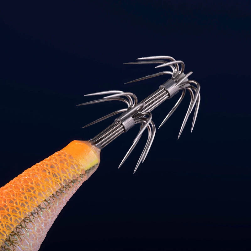 Turlutte Coulante Shallow EBIKA 1.8/85 Orange Fluo Pêche Des Seiches / Calamars 4 Turlutte Coulante Shallow EBIKA 1.8/85 Orange Fluo Pêche Des Seiches / Calamars – Image 4