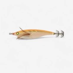 Turlutte Flottante EBIFLO 2.5/110 Orange Fluo Pêche Des Seiches / Calamars