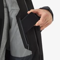 Veste De Pêche Imperméable Homme - FJ 500 WPF Grise Et Noir -Pêche en mer Magasin veste de peche impermeable homme fj 500 wpf grise et noir 6