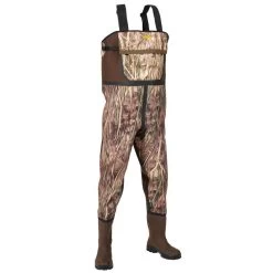 Waders Chasse Chaud 500 Néoprène Camouflage Marais